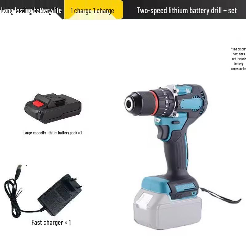 Multifunctional Brushless Hand Drill: High-Power Impact & Portable Screwdriver