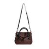 Kate Spade With Shoulder Strap Handbag Leather Brown Women Used