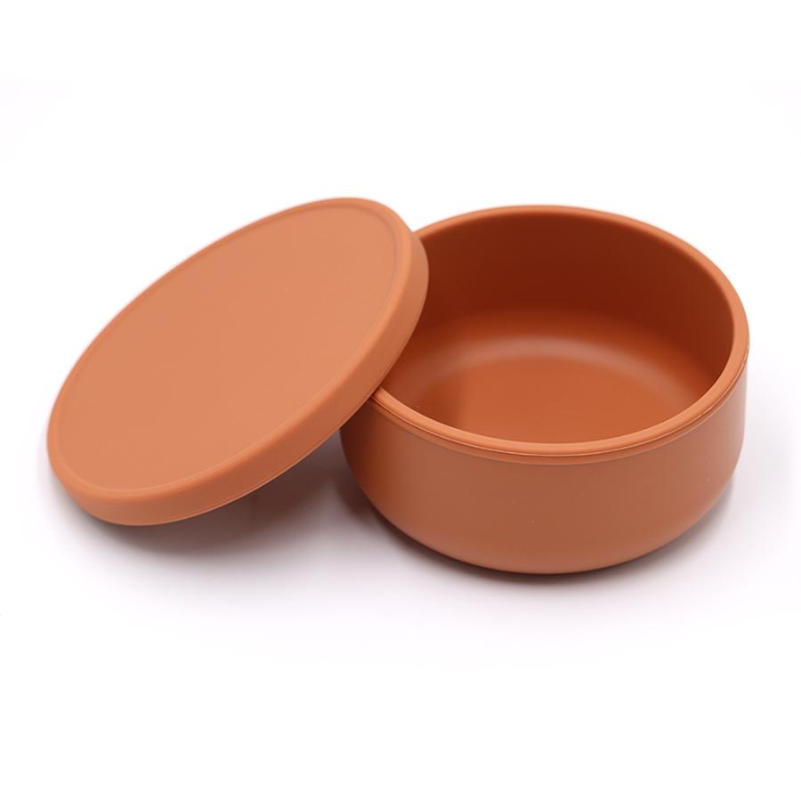 Microwave Freezer Safe Portable Leakproof Spill Proof Silicone Lunch Bento Bowls With Lid Silicone Lunch Container