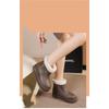 Women's Winter Mid Tube Fleece Anti Cold Anti Slip Wear Resistant And Warm Rain Shoes