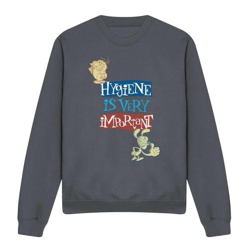 Ren & Stimpy Unisex Erwachsenen Hygiene Ist Sehr Wichtig Sweatshirt