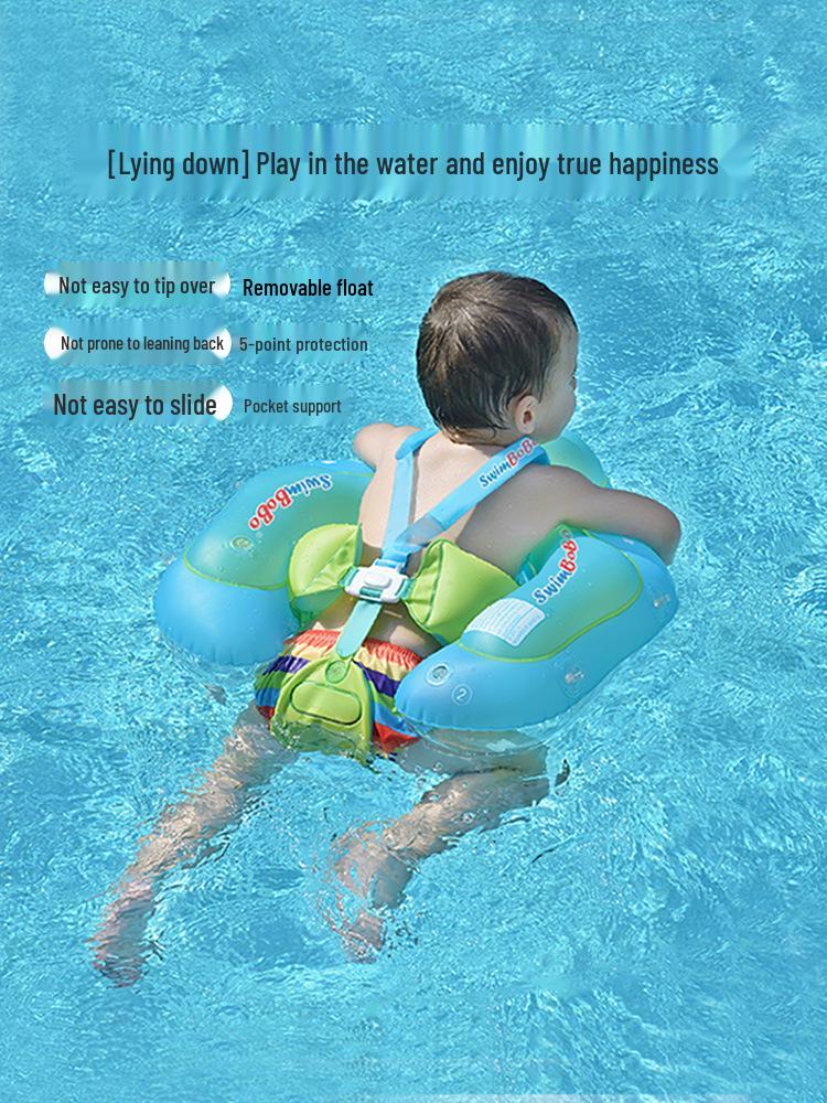 Boia de Natação Infantil Swimbobo com Toldo - Boia Protetora para Esportes Aquáticos de Bebê