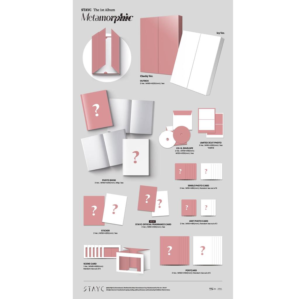 STAYC The 1st Album Metamorphic (Standard Ver.)