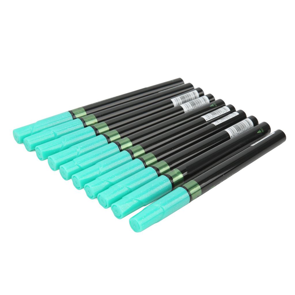 10 Pcs Paint Markers Permanent Water Based Paint Quick Dry Metallic Markers Album Greeting Cards Craft Markers