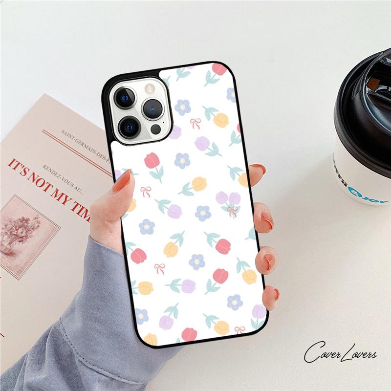 Tulips Flower Spring Phone Case For Apple iPhone 17 Air Pro Max Plus Coque For iPhone 17 Air 14 15 16 13 12 Max Cover