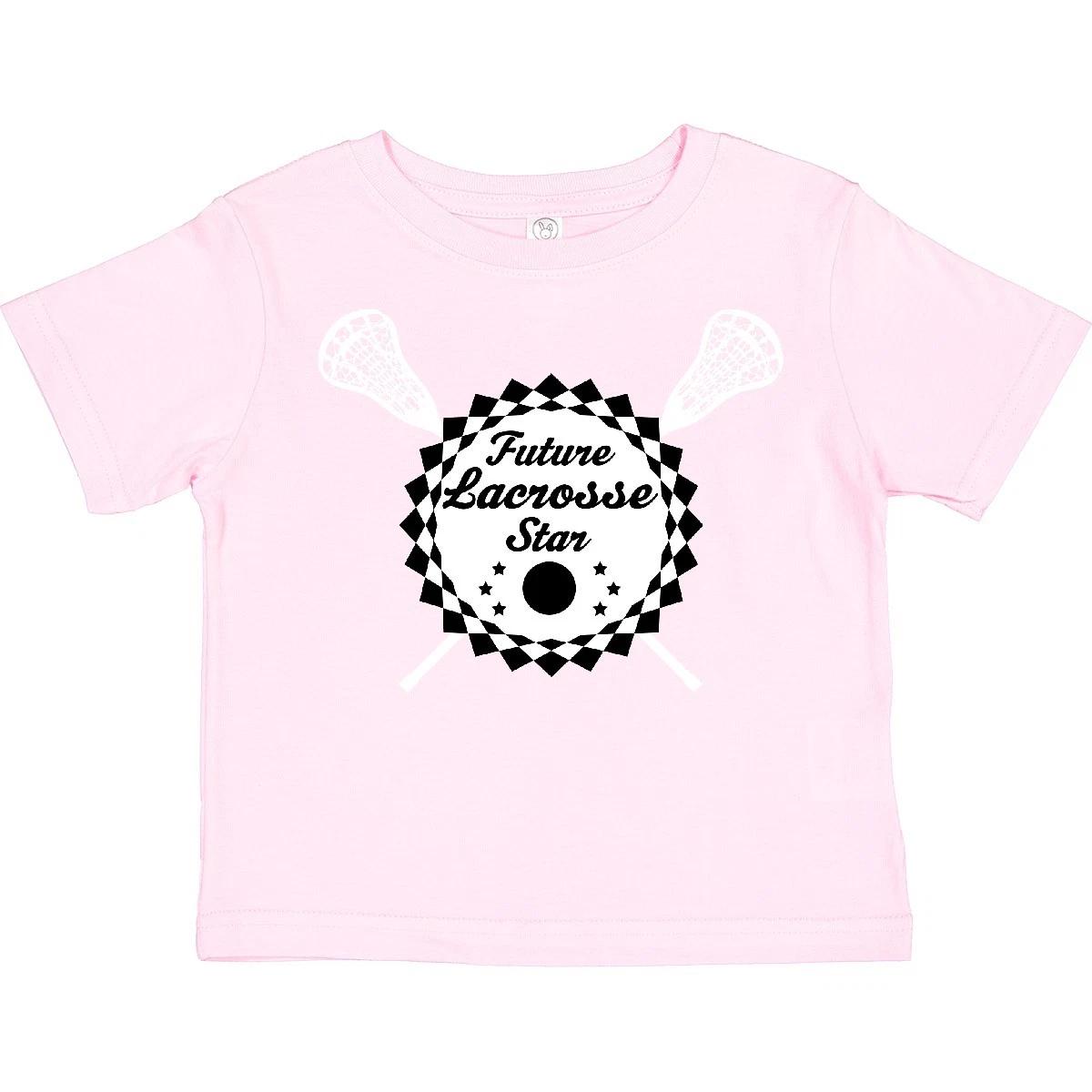 Inktastic Future Lacrosse Star Childs Toddler T-Shirt Player Sports Kids Sticks 160