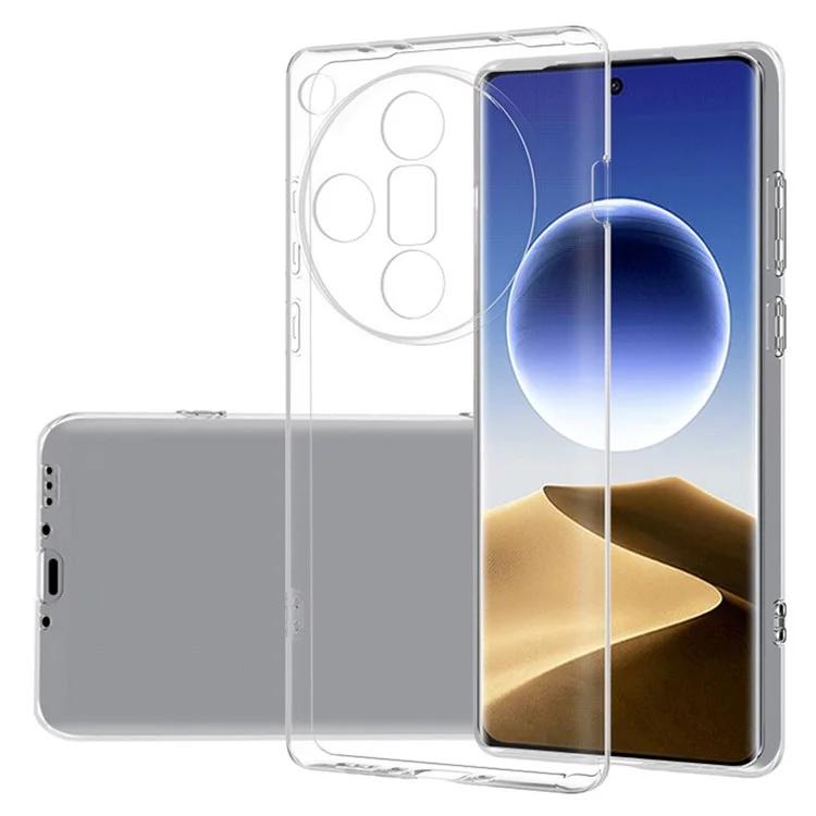 

Для Oppo Find X7 Ultra Чехол Противоударный Тонкий Прозрачный Чехол Для Телефона ТПУ