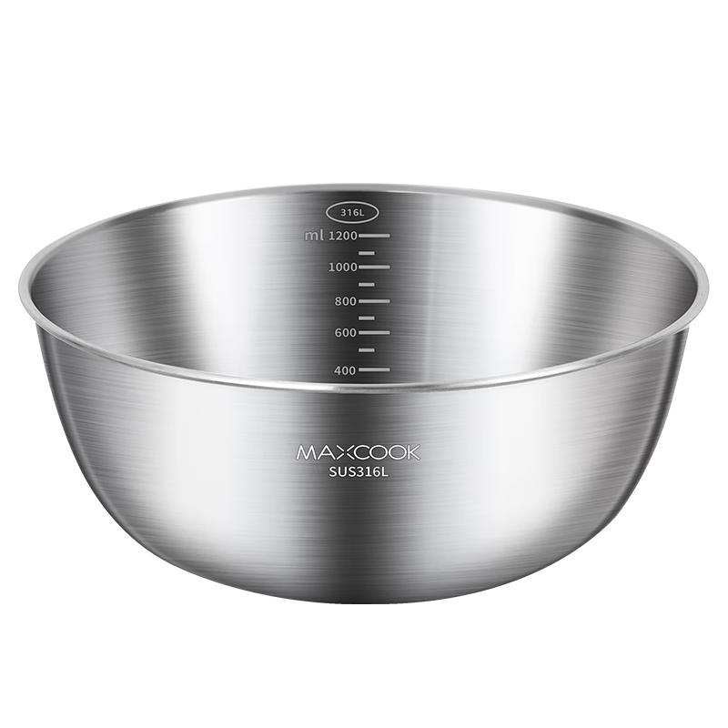 

MAXCOOK 316L Stainless Steel Multi-purpose Mixing Bowl