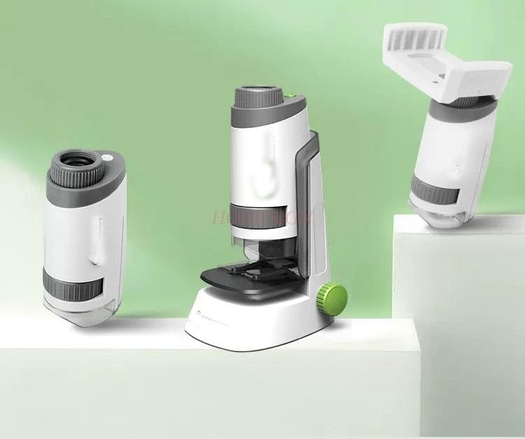 Portable Optical Puzzle Toys For Primary School Students In Children'S Handheld Microscope Science Experiments