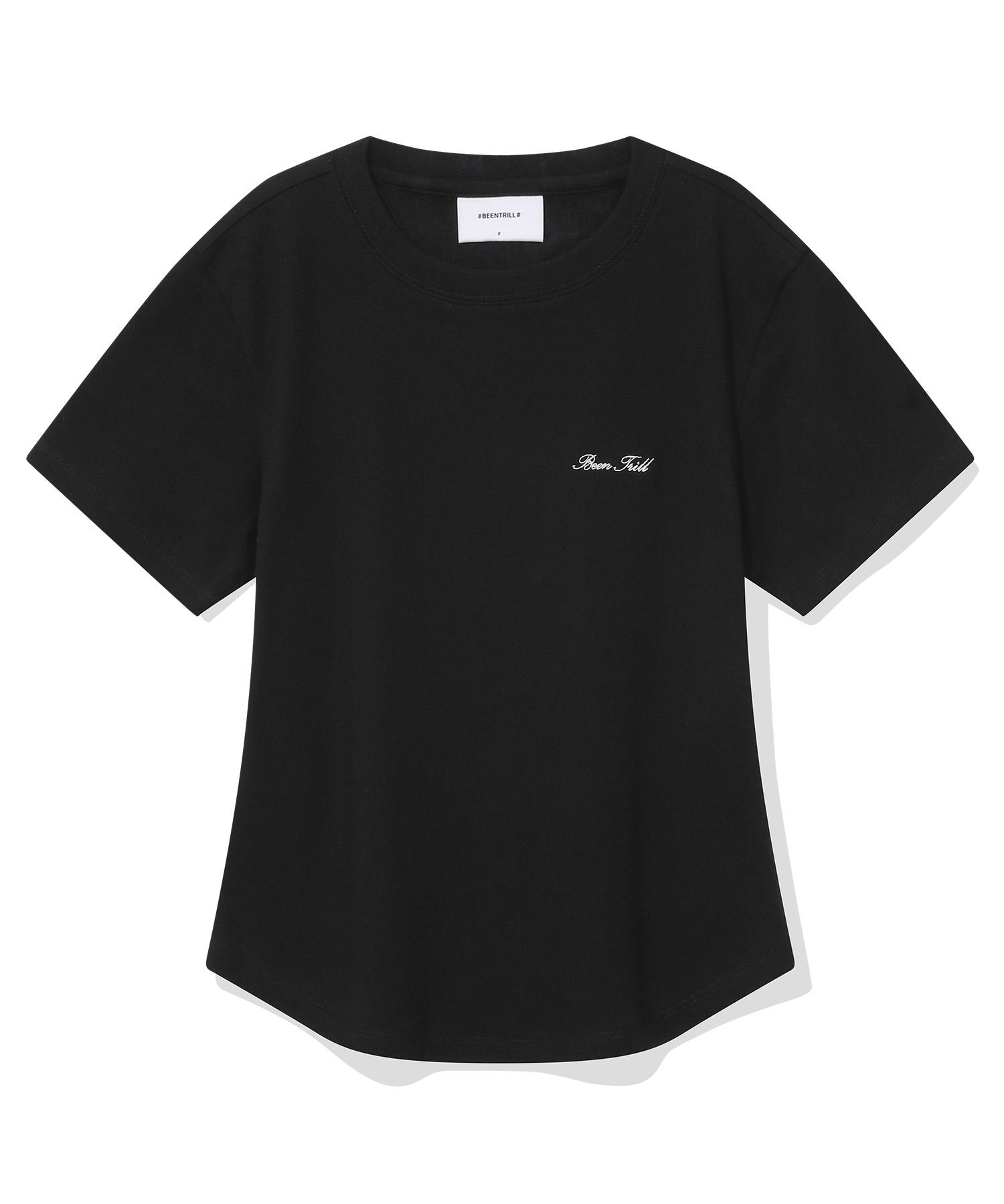 Vintril New York Women S Cursive T-Shirt (Black) Free