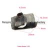U-Shaped Clip Plate Nut for Car Trim and Tail Decoration