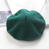 High-Quality Wool Felt Women's Beret – Versatile for Outings & Photos, In Stock