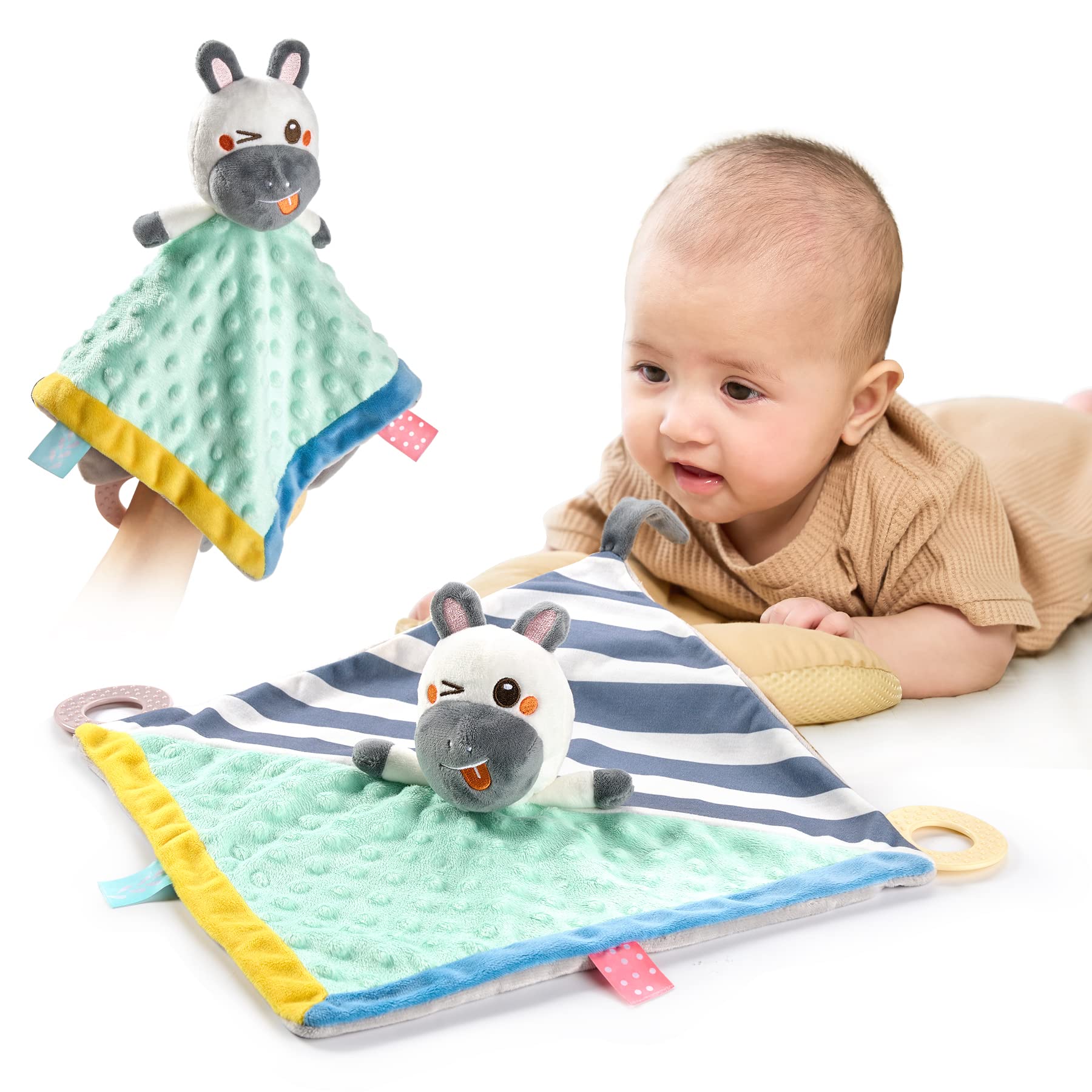 

Tumama Baby Blanket, Cute Baby Blanket for Naps, Travel, Baby Shower Gift, Birthday Gift, Ages 0, 3, 6, 12 Months (Zebra Design)