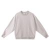 Men's And Women's Casual Solid-color High-weight Off-the-shoulder Pullover, Men's Loose Round-neck Long-sleeved Sweatshirt