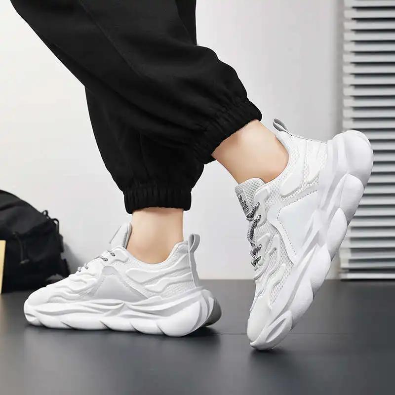 41 Size Women's Sneakers White Long Sneakers Shoes Boots 42 Sport Holiday Novelties Hyperbeast Sporty Pie Krasovka