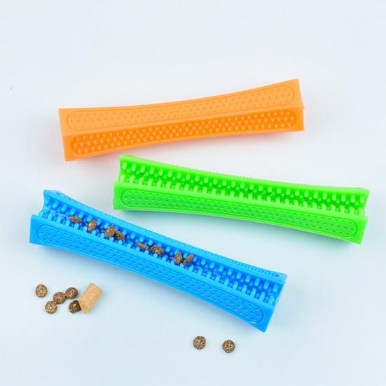 Chew Toy for Dogs Dog Brush Stick Cleaning Toothbrushes Interactive Puppy Teether TPR Pet Dental Care Toy