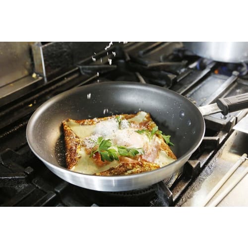 EBM Aluminum Professional IH Eclipse Frying Pan, 8 inches