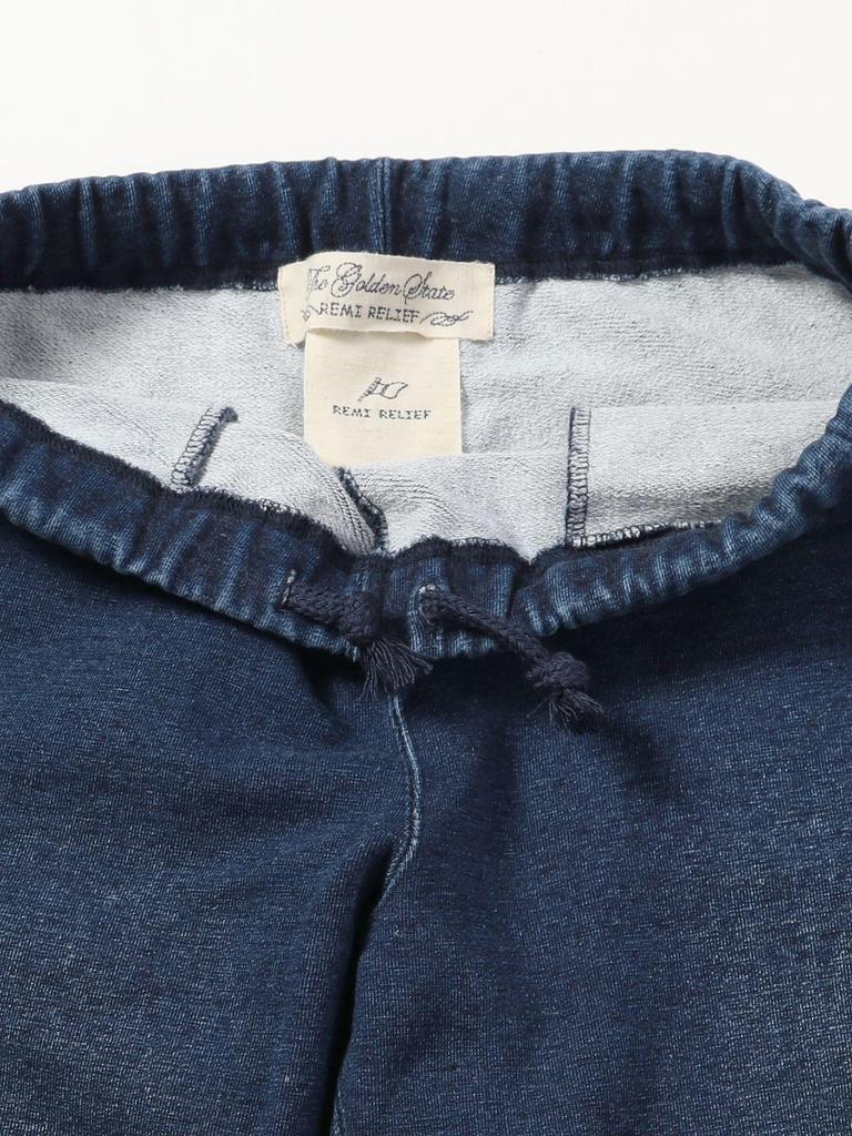 Work Pants REMI RELIEF Custom Indigo Sweatpants INDIGO L 38240132671 [Beams Plus] Men's