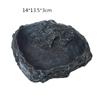Reptile Supplies Reptile Box Tortoise Feeding Basin Synthetic Resin Shallow Water Basin Spider Snake Lizard Turtle Feeding Basin