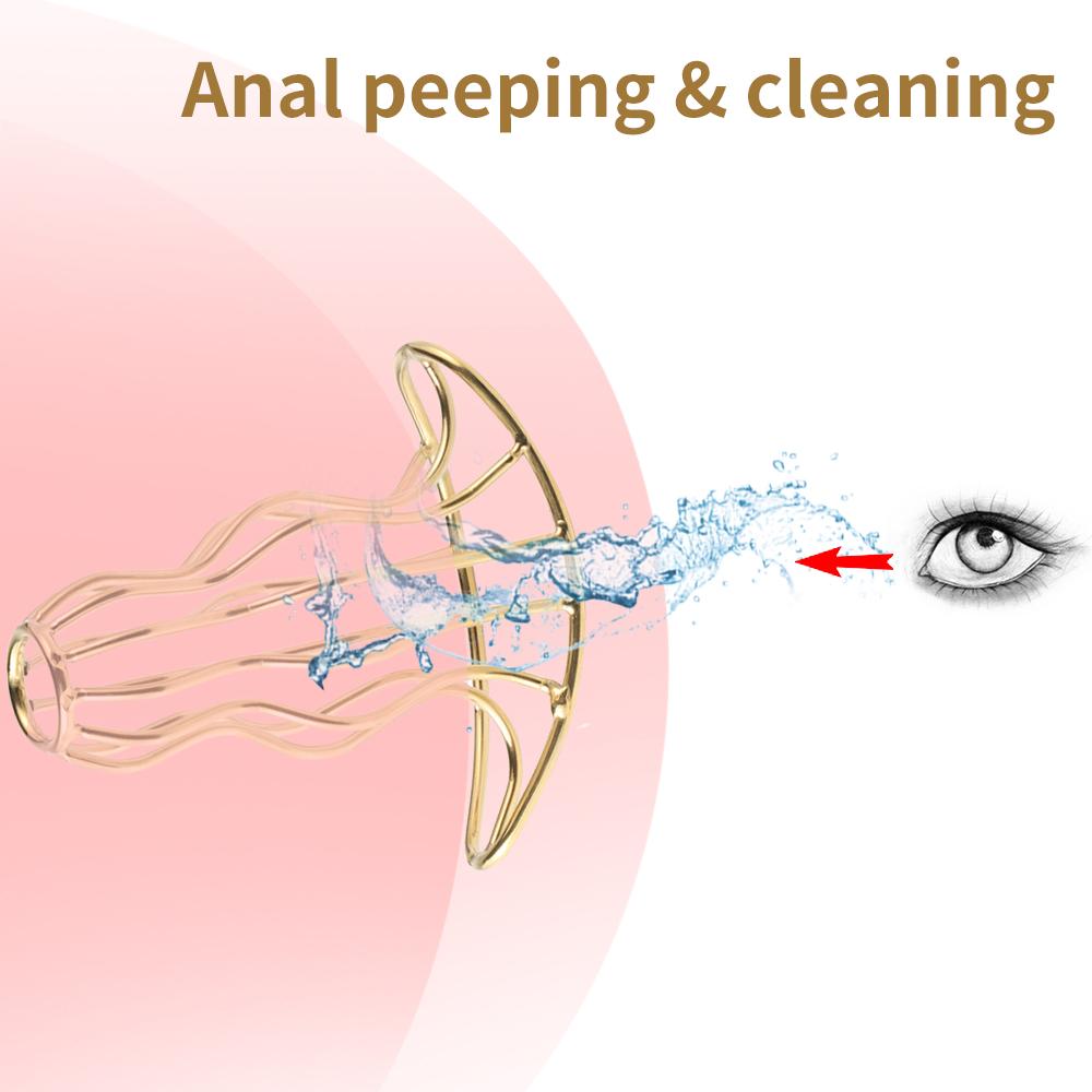 Hollow Anal Plug Stainless Steel Butt Plug For Women Men Anus Shower Vagina Spreader Sex Toys Metal Dildo Big