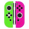 Odpověď Silikonový Protect Plus pro Switch s přilnavostí pro model s organickým EL i pro běžný model (Zelená & Růžová) Joy-Con [Vylepšený úchop/Hladký pocit/Dodává se