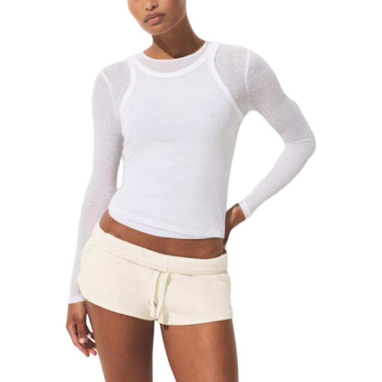 SKIMS Soft Breathable Hollow Design Round Neck Sleeveless Tank Top Women tops SL-TNK-8184W-SNO