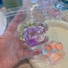 Colored Cat Paw Sequins Maltose Pinch Toy Soft TPR Anti-stress Stress Relief Slow Rebound Elastic Squeezing Stress Relief