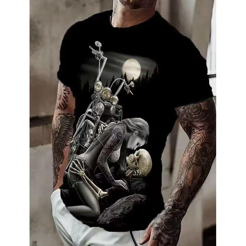 Fashion Versatile Men's Top Casual Loose Short Sleeves Comfortable T-Shirts Men’s