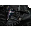 Giacca in vera pelle di vacchetta di taglia cinese da uomo, cappotto in pelle, abbigliamento da motociclista, abbigliamento da equitazione, giacca in pelle da motociclista alla moda autunnale da uomo