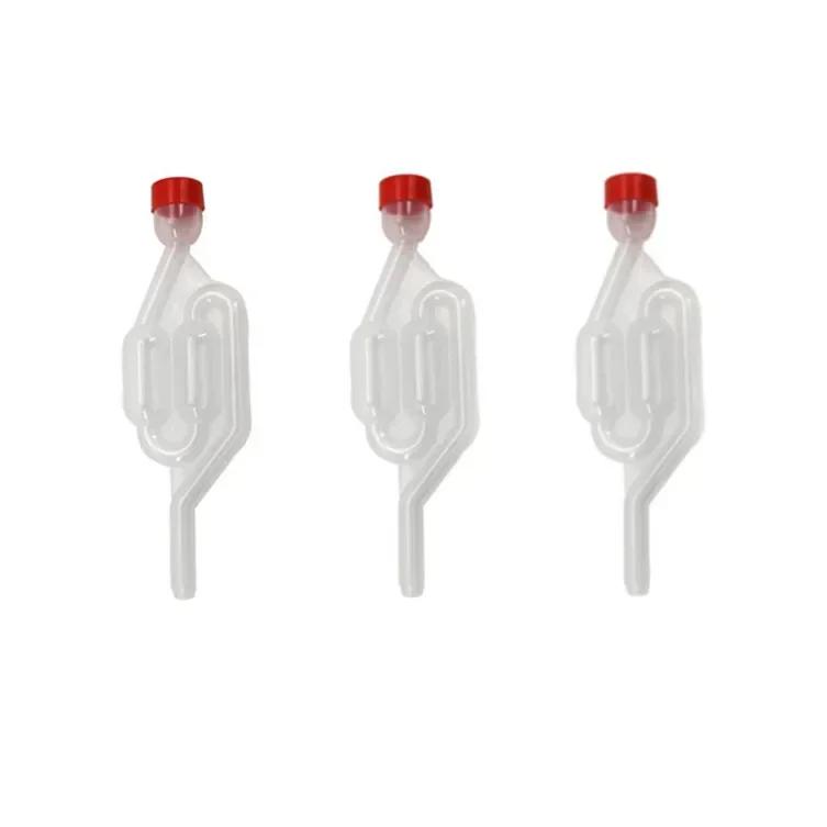 1/3/5 KS Domácí vaření vína Fermentační kvasná zátka Plastová bublinková průchodka Jednosměrný výfuk Vodní uzávěr Ventil Opakovaně použitelný Pivní nástroj Kvasná zátka