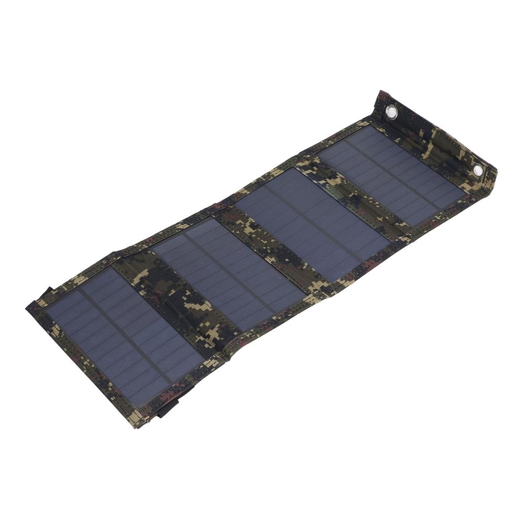 10W 5V Portable Folding Solar Panel Charger Kit IP65 Foldable Solar Charger Board for Camping