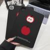 Black edge two apples for Apple iPad 11-inch protective case Xiaomi Pad 6 soft case Samsung Tab S7