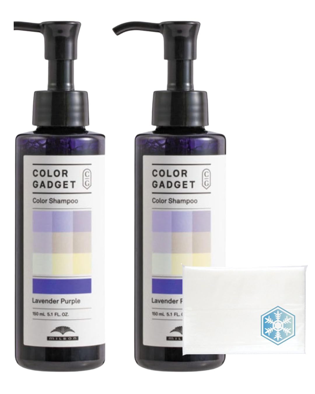

[Set of 2] Color Gadget Lavender Purple Color Shampoo 150ml with original purchase bonus