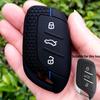 Funda de Silicona para Mando de Coche Carcasa para Llave para Mg Zs Para Mg6 Ev Ezs Hs Ehs Para Roewe Rx5 I5 I6 Rx3 Rx8 Erx5 Soporte para Llave Accesorios