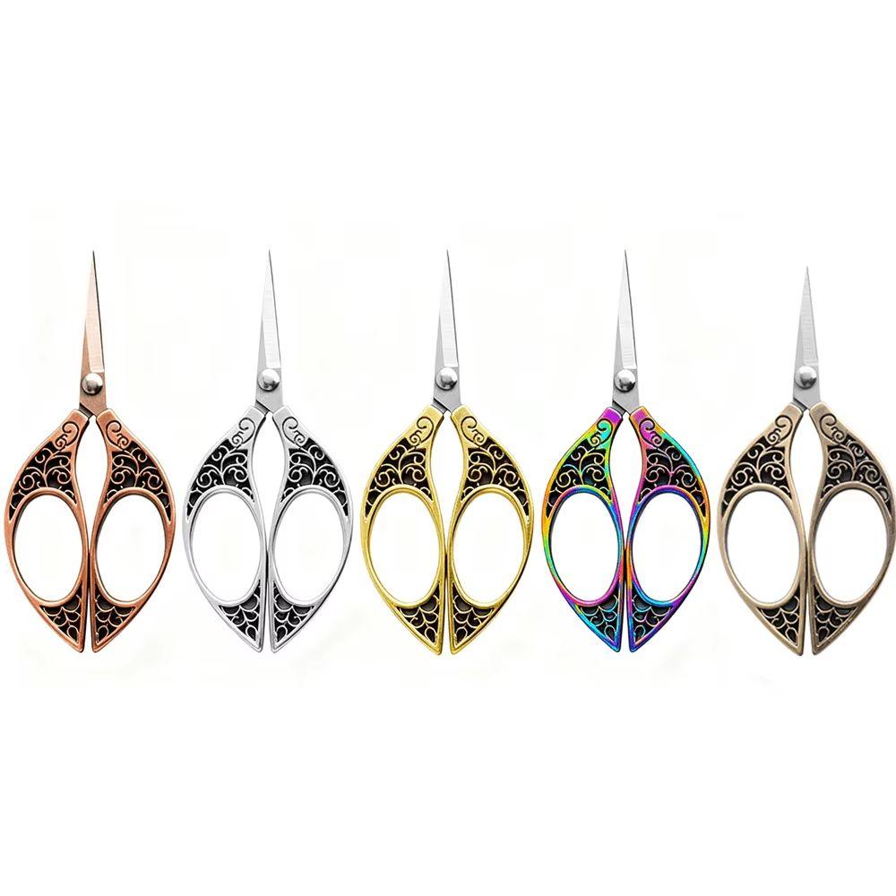 Stainless Steel Sewing Scissors Vintage Style Small Hand Scissors  Embroidery