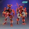 MyBuild Rita 5028 Rote Rüstung Mech Kampfbeil Sammlerbaustein Set Alter Sci-Fi - 14+