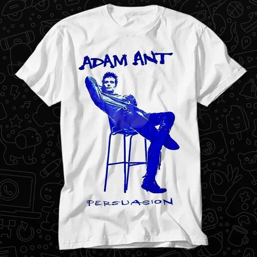 Adam Ant Убеждение Живая Музыка Группа Футболка 401 XL