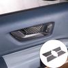 Carbon Fiber Inner Door Handle Bowl Decor Cover Trim For Ford Maverick 22-23