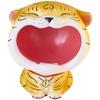 Cute Tiger 2022 Lucky Cat Figurines Money Box Tray Snack Food Storage Holder Desk Ornaments Chinese New Year Home Decoration
