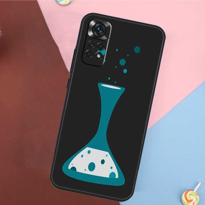 Biology and Chemistry Cover For Xiaomi Redmi Note 14 13 Pro 12 11 9 10 9S 10S 11S 12S Redmi 14C 10C 12C 13C Case