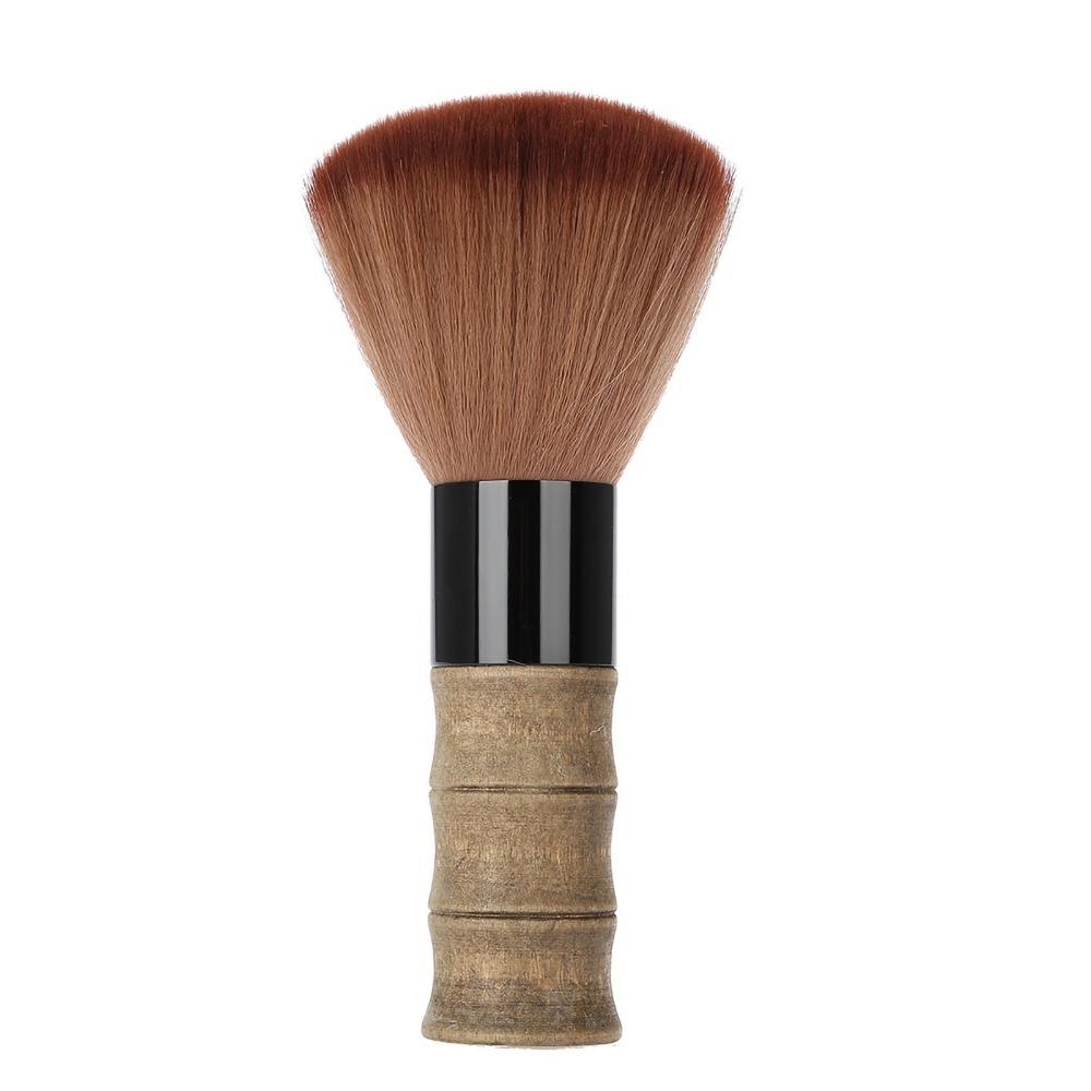 Soft Nylon Fiber Neck Duster Brush Professional Hair Cutting Brush Barber Face Duster  Salon Use
