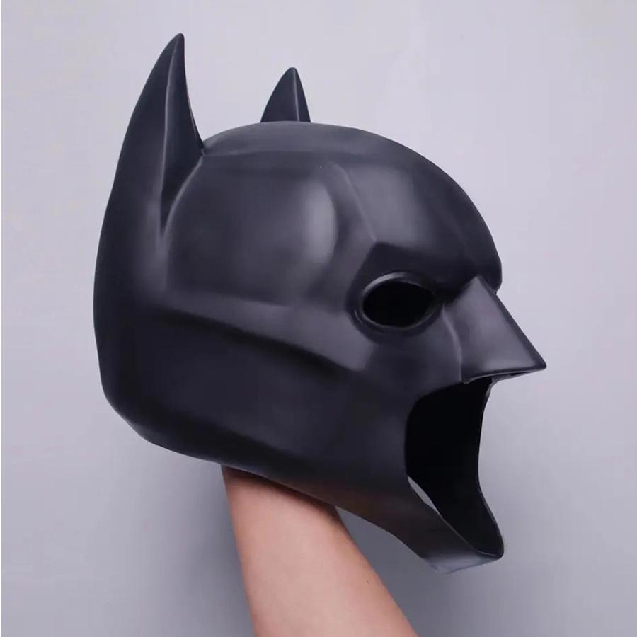Two Styles Cosplay Movie Character Super Cool Bat Hero Funny Halloween Mask Half Face Head Cover Carnival Party Costume Props