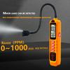 Detector Portátil de Fugas de Freón de Alta Sensibilidad Detector de Fugas de Halógeno R22 R410A R134A R1234YF Gas Refrigerante HVAC Probador de Aire Acondicionado Pantalla LCD