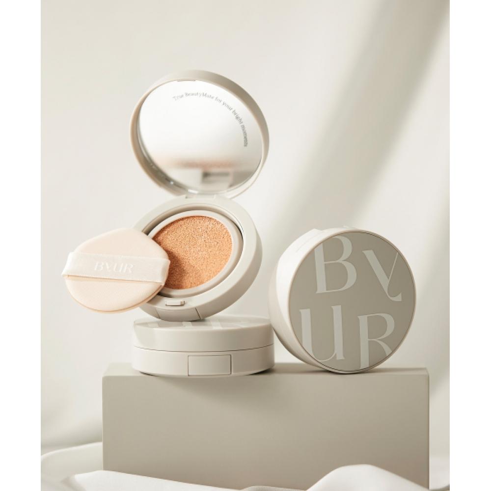 Byur Bayou Serum Fit Silky Nude Cushion 15g  Spf50+ Pa+++ 