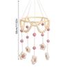 Flower Baby Crib Mobile Baby Crib Mobile for Boy Girl Felt Flower Baby Mobile for Crib Infant Bed Decoration Toy Hanging