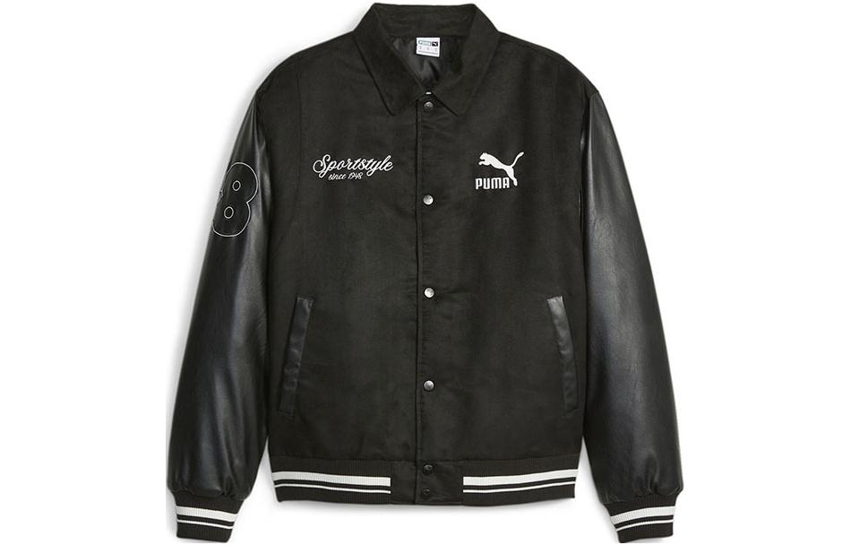 PUMA Jackets Men s Black Lapel Moderate Other 623509-01 M