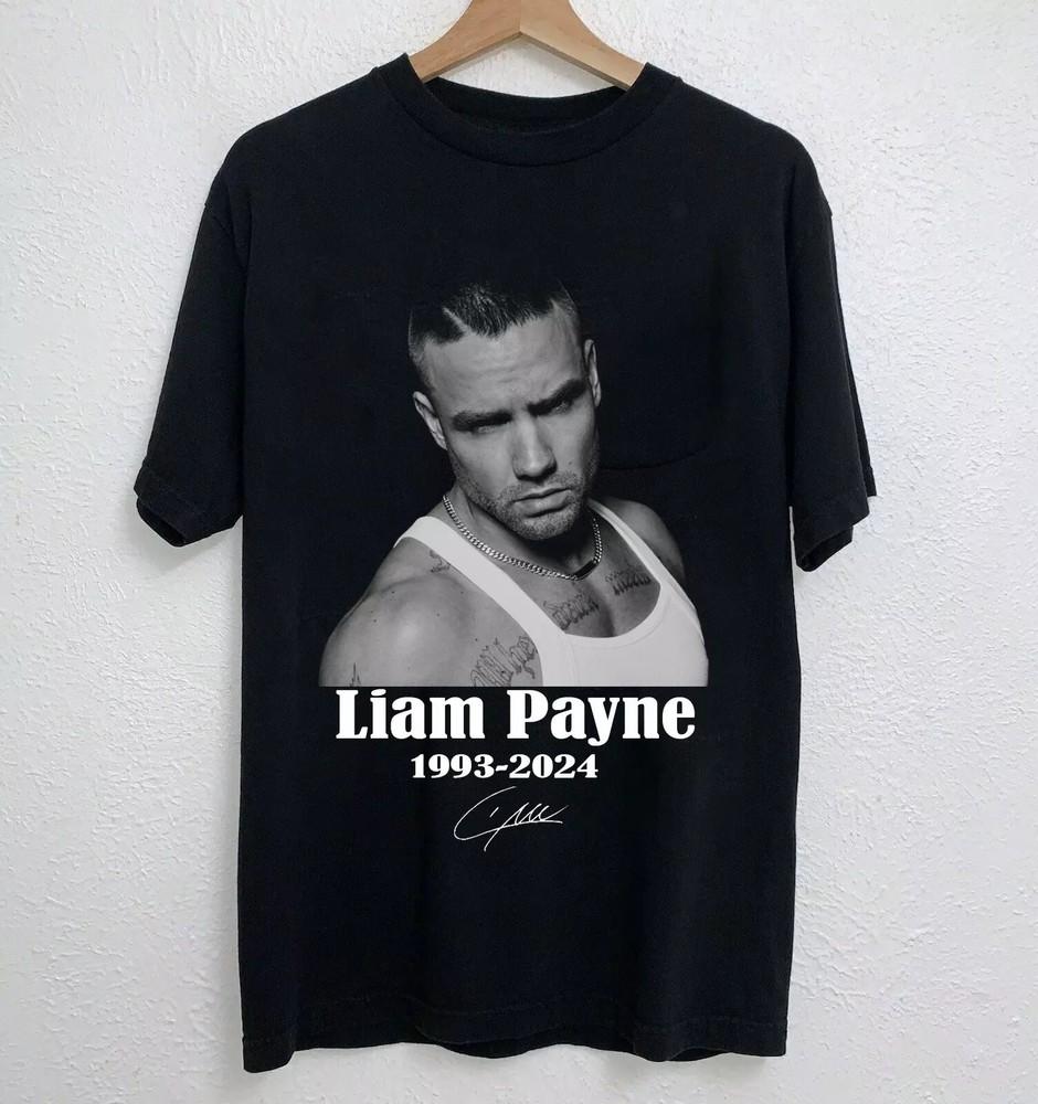 

Vintage Style Liam Payne 1993-2024 Signature Shirt Unisex Concert S-5XL LO319 Unisex T-Shirt XXXXL