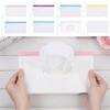 Portable EVA Wet Wipes Bag Flip Cover Solid Color Wipes Holder Case Tissue Box Baby Product
