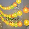 Lemon String Lights, 2 Meters, 10 Lights, Battery Operated