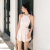 Classic Womens Onepiece Swimsuit With Polyester Fabric For Water Sports And Pool Use